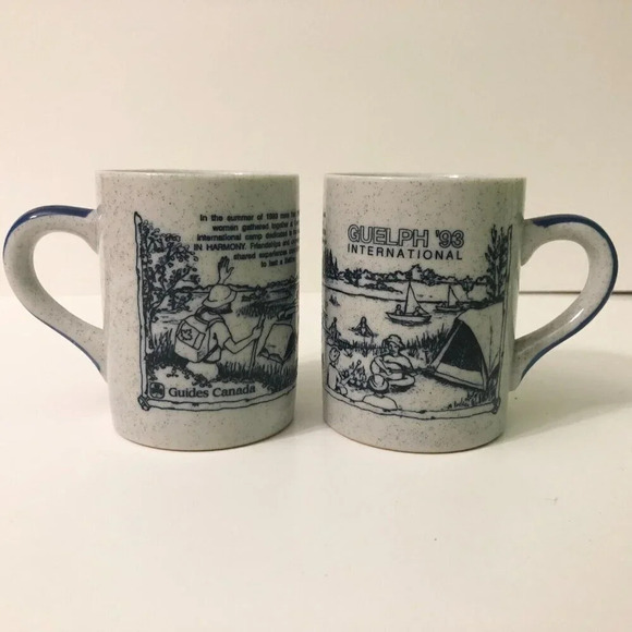 Other - Vintage Girl Guides of Canada Mugs 1993  Guelph International Capilano